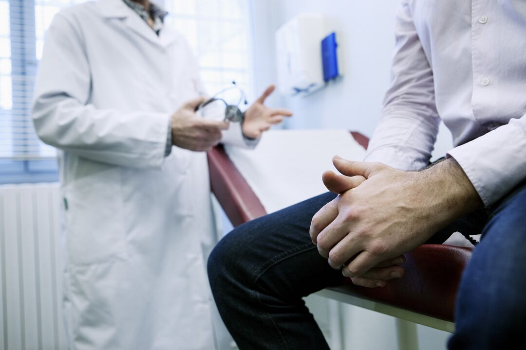 doctor's appointment for the prevention of prostatitis